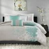 New 😍 Madison Park Brianna Aqua Cotton Duvet Cover Set 🛒 -Madison Park Sales unnamed file 4517
