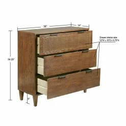 Deals ⌛ Madison Park Allen Natural 3-Drawer Accent Chest 🎁 -Madison Park Sales unnamed file 4525