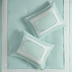 Discount ⭐ Madison Park Carlton Aqua 8-Piece Comforter Set 👍 -Madison Park Sales unnamed file 4554