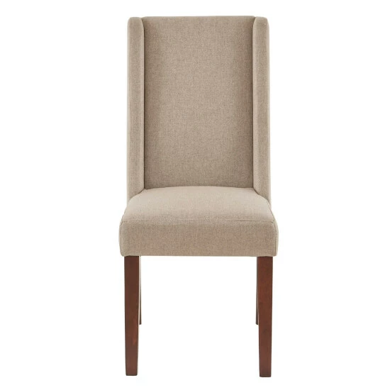 Hot Sale π Madison Park Victor Wing Dining Chairs (Set Of 2) - 18.5"w X 27"d X 39.25"h (2) Taupe π 4 Hot Sale π Madison Park Victor Wing Dining Chairs (Set Of 2) - 18.5"w X 27"d X 39.25"h (2) Taupe π - Image 2