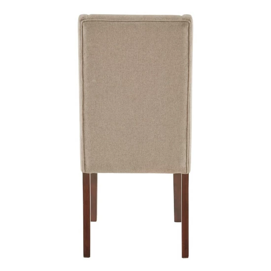 Hot Sale π Madison Park Victor Wing Dining Chairs (Set Of 2) - 18.5"w X 27"d X 39.25"h (2) Taupe π 7 Hot Sale π Madison Park Victor Wing Dining Chairs (Set Of 2) - 18.5"w X 27"d X 39.25"h (2) Taupe π - Image 5