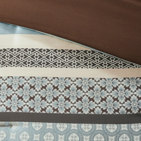 Best deal ๐ Madison Park Harvard 7-piece Comforter Set Blue โค๏ธ 8 Best deal ๐ Madison Park Harvard 7-piece Comforter Set Blue โค๏ธ - Image 6