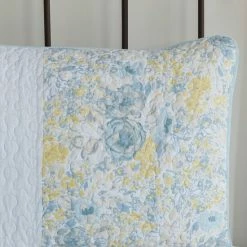 Buy ✔️ Madison Park Ava 3 Piece Reversible Cotton Coverlet Set Aqua/Yellow ⭐ -Madison Park Sales unnamed file 4616