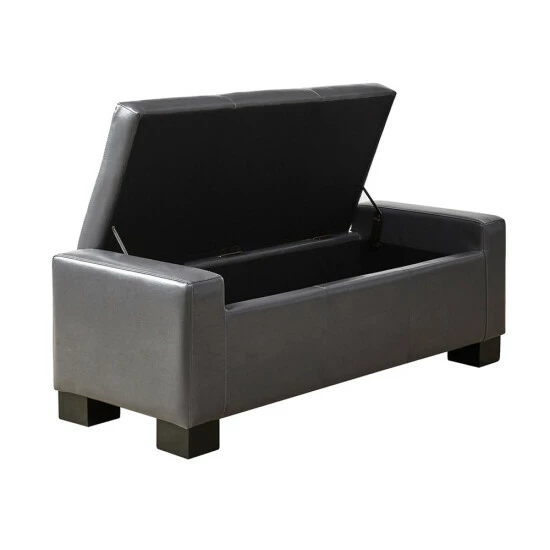 Best reviews of ๐ Madison Park Aura Grey Tufted Top Soft Close Storage Bench ๐ 5 Best reviews of ๐ Madison Park Aura Grey Tufted Top Soft Close Storage Bench ๐ - Image 3