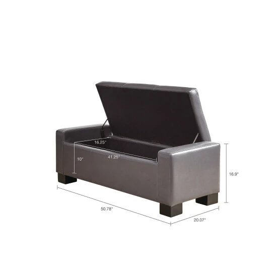 Best reviews of ๐ Madison Park Aura Grey Tufted Top Soft Close Storage Bench ๐ 7 Best reviews of ๐ Madison Park Aura Grey Tufted Top Soft Close Storage Bench ๐ - Image 5