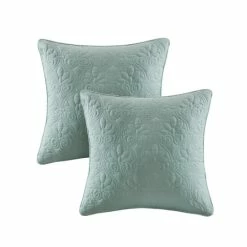Buy 🤩 Madison Park Mansfield 20x20 Quilted Square Pillow Pair Grey 🛒 -Madison Park Sales unnamed file 4700