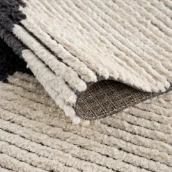 Cheapest 👍 Madison Park Renae Black And Ivory Modern Area Rug 😍 -Madison Park Sales unnamed file 4735