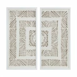 Brand new 🔔 Madison Park Tala Natural Framed Rice Paper Shadow Box 2 Piece Set 🧨 -Madison Park Sales unnamed file 4743
