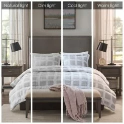 Promo 🛒 Madison Park Mills Reversible Plush Comforter Set Grey 😉 -Madison Park Sales unnamed file 4767