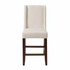 Discount ✔️ Madison Park Victor Cream Wing Counter Stool 👏 -Madison Park Sales unnamed file 4781