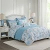 New ✔️ Madison Park Zayden Blue 8 Piece Printed Seersucker Comforter And Coverlet Set Collection 💯 -Madison Park Sales unnamed file 4787