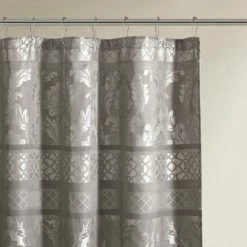 Discount ⭐ Madison Park Venetian Jacquard Shower Curtain Grey 🌟 -Madison Park Sales unnamed file 4814
