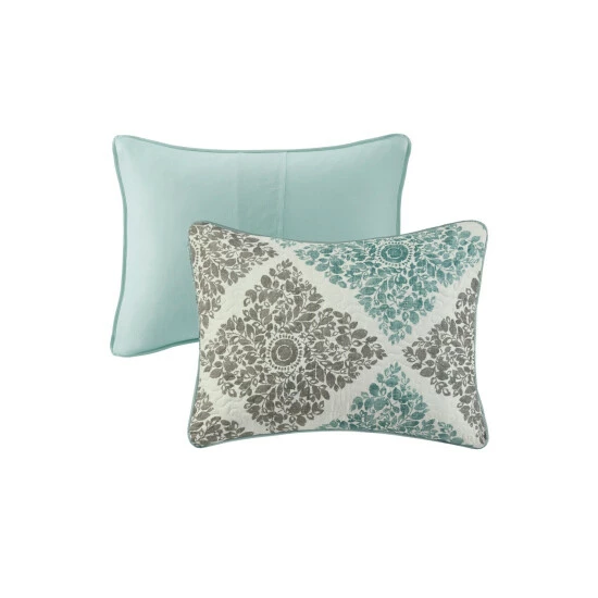 Top 10 โ๏ธ Madison Park Montecito 6 Piece Reversible Coverlet Set Aqua ๐ 12 Top 10 โ๏ธ Madison Park Montecito 6 Piece Reversible Coverlet Set Aqua ๐ - Image 10