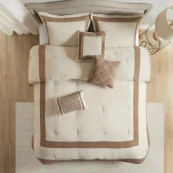 Top 10 🎁 Madison Park William 7 Piece Microsuede Comforter Set Tan 😀 -Madison Park Sales unnamed file 4870