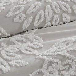 Buy 🥰 Madison Park Pansy Tufted Cotton Chenille Floral Comforter Set Grey/white 😍 -Madison Park Sales unnamed file 4941