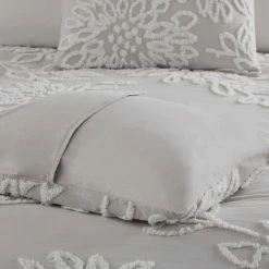 Buy 🥰 Madison Park Pansy Tufted Cotton Chenille Floral Comforter Set Grey/white 😍 -Madison Park Sales unnamed file 4943