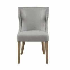 Hot Sale 🧨 Madison Park Fillmore Upholstered Dining Chair Light Grey 👏 -Madison Park Sales unnamed file 4955