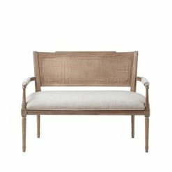 Deals 🎉 Madison Park Garfield Beige Reclaimed Natural Settee 🥰 -Madison Park Sales unnamed file 501