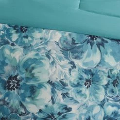 Budget 😍 Madison Park Adella Teal 7 Piece Cotton Printed Comforter Set 🤩 -Madison Park Sales unnamed file 5019