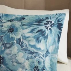 Budget 😍 Madison Park Adella Teal 7 Piece Cotton Printed Comforter Set 🤩 -Madison Park Sales unnamed file 5020