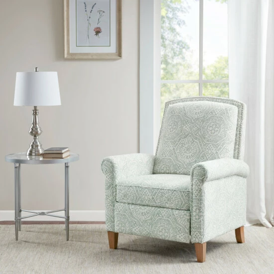 Brand new 🛒 Madison Park Melissa Light Teal Push Back Recliner 🔔 6 Brand new 🛒 Madison Park Melissa Light Teal Push Back Recliner 🔔 - Image 4