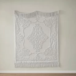 Coupon 😍 Madison Park Mila 100-percent Cotton Tufted Chenille Lightweight Throw With Fringe Tassel Ivory 🔔 -Madison Park Sales unnamed file 5133