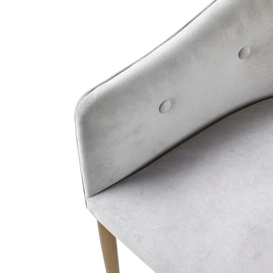 Top 10 🛒 Madison Park Joey Grey Tufted Low Back Upholstered Arm Dining Chair Set Of 2 🛒 10 Top 10 🛒 Madison Park Joey Grey Tufted Low Back Upholstered Arm Dining Chair Set Of 2 🛒 - Image 8