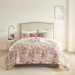 Discount β¨ Madison Park Fiona 7 Piece Cotton Printed Comforter Set π₯°