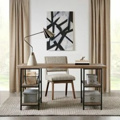 New 👏 Madison Park Kagen Grey Desk 🎉