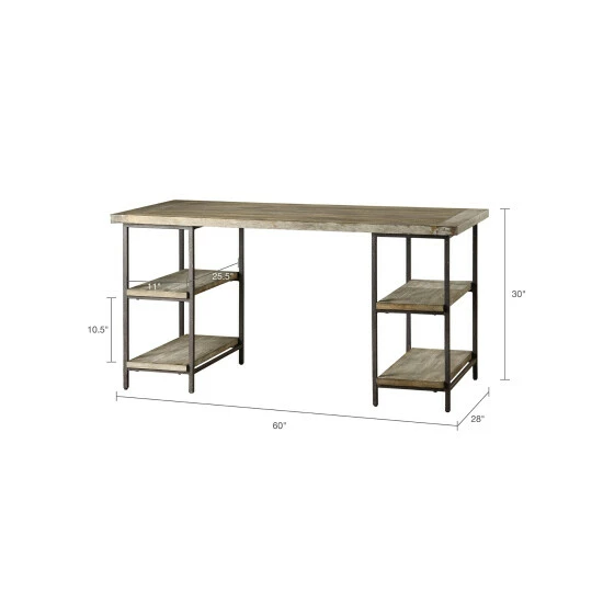 New ๐ Madison Park Kagen Grey Desk ๐ 9 New ๐ Madison Park Kagen Grey Desk ๐ - Image 7