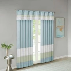 Discount 🛒 Madison Park Chester Pieced And Pintuck Lined Window Valance ⌛ -Madison Park Sales unnamed file 5229