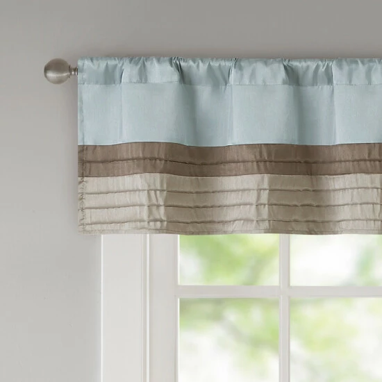 Wholesale ๐ Madison Park Eastridge Polyoni Pintuck Window Valance Red ๐งจ 6 Wholesale ๐ Madison Park Eastridge Polyoni Pintuck Window Valance Red ๐งจ - Image 4