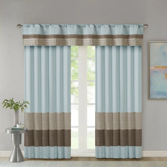 Wholesale ๐ Madison Park Eastridge Polyoni Pintuck Window Valance Red ๐งจ 7 Wholesale ๐ Madison Park Eastridge Polyoni Pintuck Window Valance Red ๐งจ - Image 5