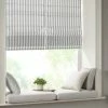 Promo 😀 Madison Park Hampton Yarn Dyed Striped Light Filtering Cordless Roman Shade Taupe 🛒 -Madison Park Sales unnamed file 5268