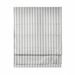 Promo 😀 Madison Park Hampton Yarn Dyed Striped Light Filtering Cordless Roman Shade Taupe 🛒 -Madison Park Sales unnamed file 5274