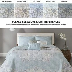 Top 10 🎉 Madison Park Joanna Seafoam 6-piece Reversible Cotton Sateen Coverlet Set 🧨 -Madison Park Sales unnamed file 5286