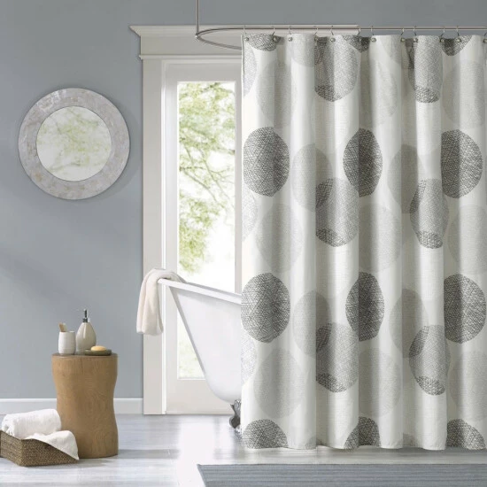 Discount ๐งจ Madison Park Essentials Glendale Printed Shower Curtain โค๏ธ 3 Discount ๐งจ Madison Park Essentials Glendale Printed Shower Curtain โค๏ธ