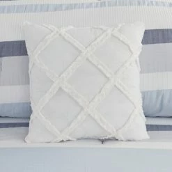 Discount 🧨 Madison Park Levi Blue/ Natural 5 Piece Jacquard Comforter Set 😉 -Madison Park Sales unnamed file 5332