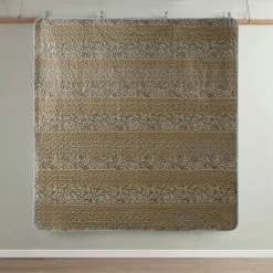 Deals 🛒 Madison Park Laura Reversible Jacquard Coverlet Set Blue/Brown 🎁 -Madison Park Sales unnamed file 5400