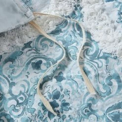 Promo ✔️ Madison Park Ailey Teal Cotton Duvet Cover Set ⌛ -Madison Park Sales unnamed file 5438