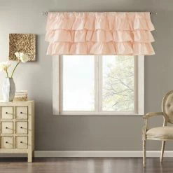 Wholesale 🔔 Madison Park Joycelyn Cotton Oversized Ruffle Curtain Valance White 😀