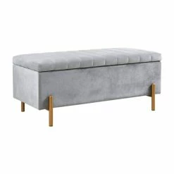 Brand new ๐คฉ Madison Park Stellar Gray Upholstered Soft Close Storage Bench With Gold Metal Legs ๐ 16 Brand new ๐คฉ Madison Park Stellar Gray Upholstered Soft Close Storage Bench With Gold Metal Legs ๐ -Madison Park Sales unnamed file 5497