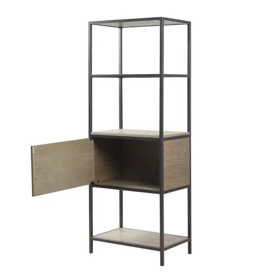 Hot Sale ๐คฉ Madison Park Pagosa Grey 3-Shelf Bookcase With Storage Cabinet ๐ 7 Hot Sale ๐คฉ Madison Park Pagosa Grey 3-Shelf Bookcase With Storage Cabinet ๐ - Image 5