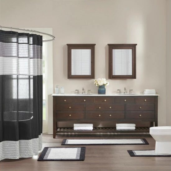 Coupon ๐ Madison Park Infinity Black Cotton Bath Rug โ๏ธ 4 Coupon ๐ Madison Park Infinity Black Cotton Bath Rug โ๏ธ - Image 2