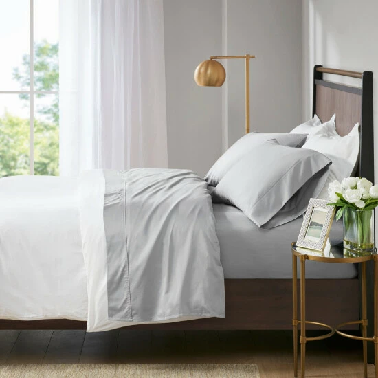 New ๐ Madison Park 500TC Egyptian Cotton Anti-Microbial Sheet Set Ivory ๐คฉ 8 New ๐ Madison Park 500TC Egyptian Cotton Anti-Microbial Sheet Set Ivory ๐คฉ - Image 6