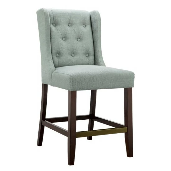 Brand new ๐ Madison Park Aida Blue Counter Stool - 21"w X 24"d X 41.5"h ๐ 3 Brand new ๐ Madison Park Aida Blue Counter Stool - 21"w X 24"d X 41.5"h ๐