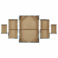 Hot Sale ⌛ Madison Park Midnight Tide Blue Oversized Gel 🧥 Coat 5-piece Canvas Set 😍 -Madison Park Sales unnamed file 5642