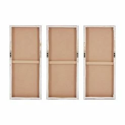 Best Pirce ⌛ Madison Park Dewy Forest Blush Abstract Gel 🧥 Coat Canvas With Metallic Foil Embellishment 3 Piece Set 🔥 -Madison Park Sales unnamed file 569