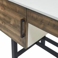 Flash Sale ๐งจ Madison Park Abram White/ Brown Writing Desk With Drawer ๐ 20 Flash Sale ๐งจ Madison Park Abram White/ Brown Writing Desk With Drawer ๐ -Madison Park Sales unnamed file 5705