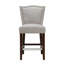 Best reviews of 😀 Madison Park Everitt Grey Counter Stool - 21"w X 23.5"d X 40.75"h ⌛ -Madison Park Sales unnamed file 5735